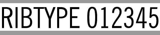 B18 RIBtype Style Sample